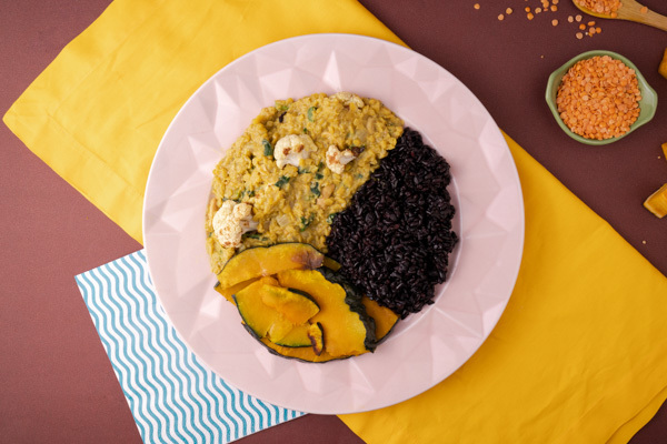 Comida congelada saborosa