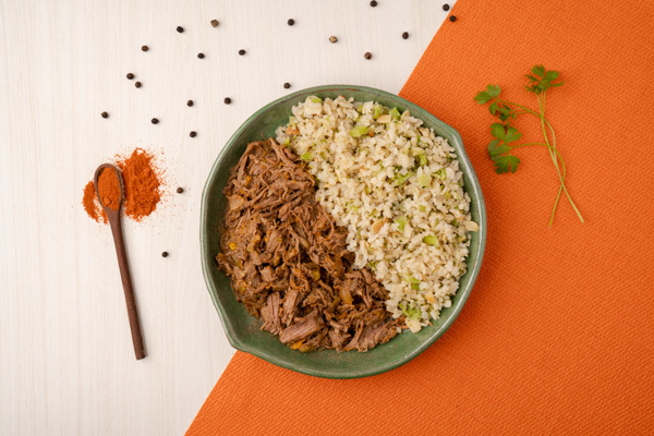 Comida congelada saborosa