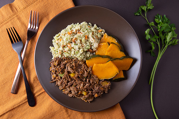 Comida congelada saborosa