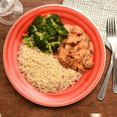 Comida congelada saborosa