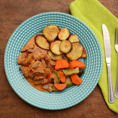 Comida congelada saborosa