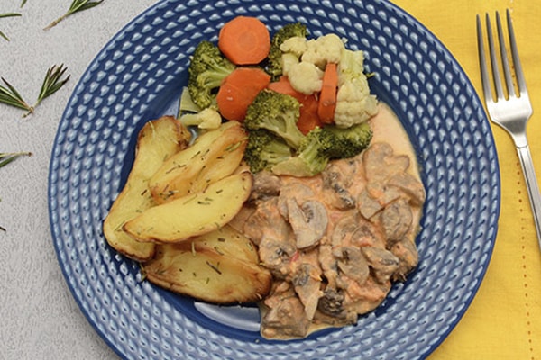 Comida congelada saborosa