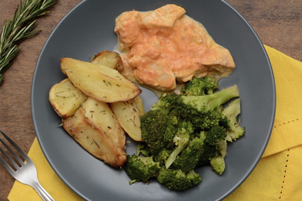 Comida congelada saborosa