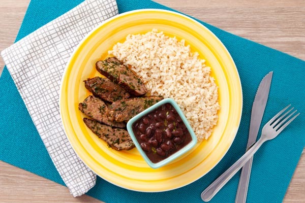 Comida congelada saborosa
