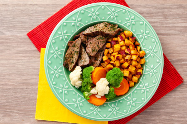 Comida congelada saborosa