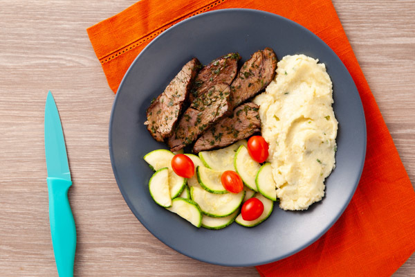 Comida congelada saborosa