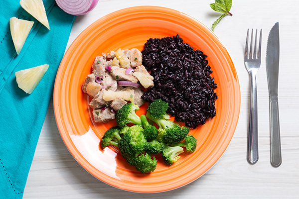 Comida congelada saborosa