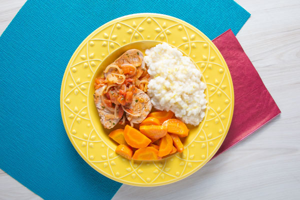 Comida congelada saborosa