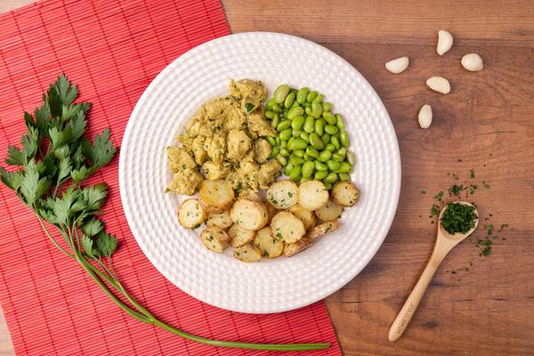 Comida congelada saborosa