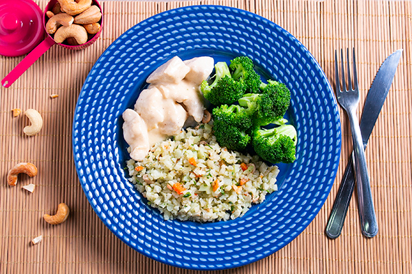 Comida congelada saborosa