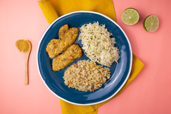Comida congelada saborosa