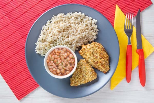 Comida congelada saborosa