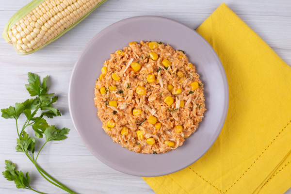 Comida congelada saborosa