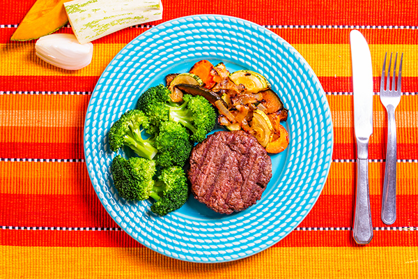 Comida congelada saborosa