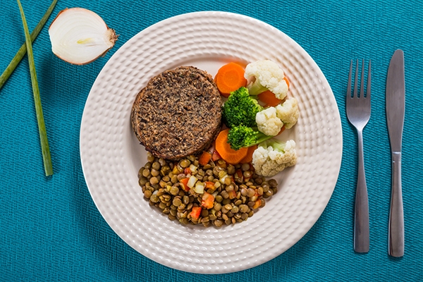 Comida congelada saborosa
