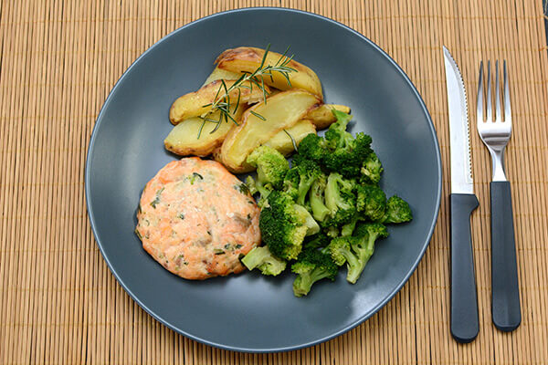 Comida congelada saborosa