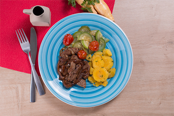 Comida congelada saborosa
