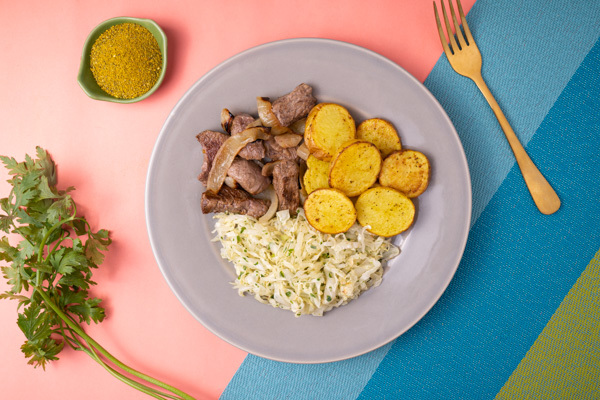 Comida congelada saborosa
