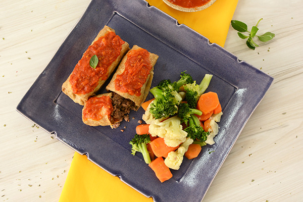 Comida congelada saborosa