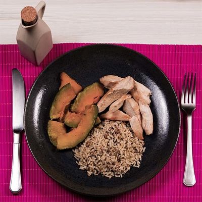 Comida congelada saborosa