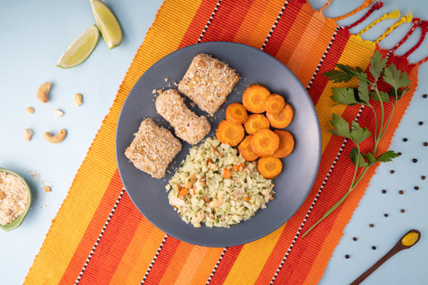 Comida congelada saborosa