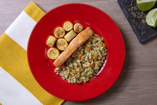 Comida congelada saborosa
