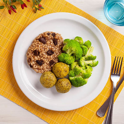 Comida congelada saborosa
