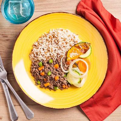 Comida congelada saborosa