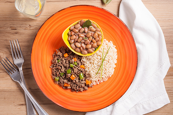 Comida congelada saborosa