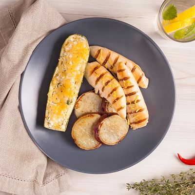 Comida congelada saborosa