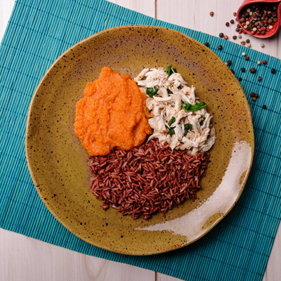 Comida congelada saborosa