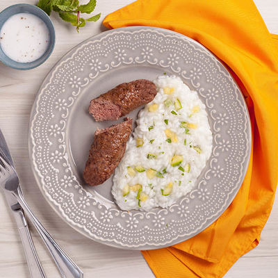 Comida congelada saborosa