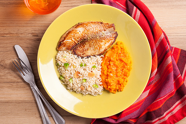 Comida congelada saborosa