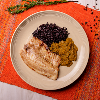 Comida congelada saborosa