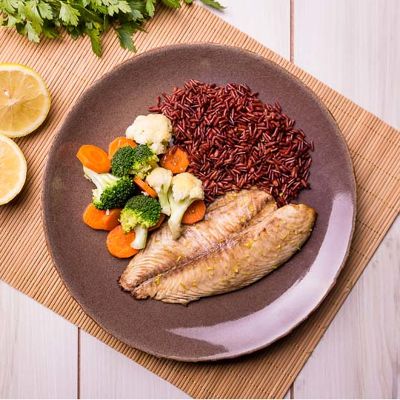 Comida congelada saborosa