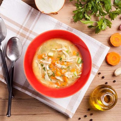 Comida congelada saborosa