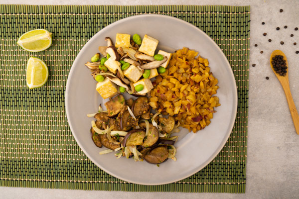 Comida congelada saborosa